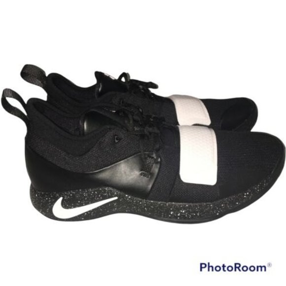 Nike Air PG Paul George 2.5 TB Oreo MLK Black/White Size 18 BQ8454-001 New - Picture 1 of 9